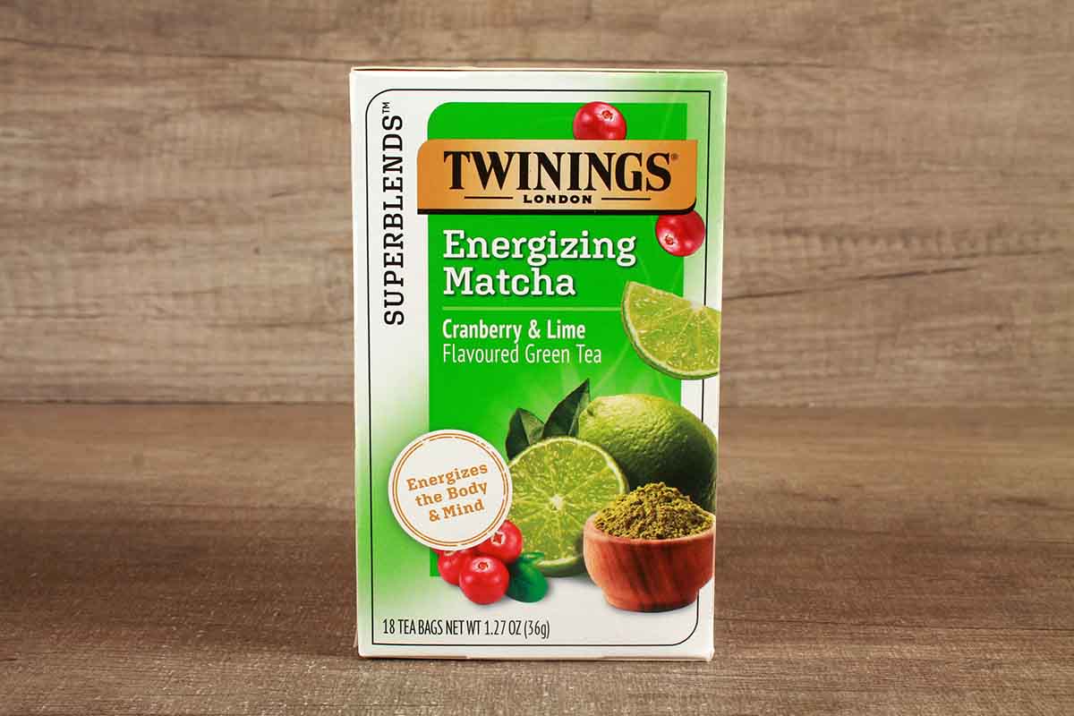 Twinings Energizing Matcha Cranberry & Lime Green Tea 18 Bags