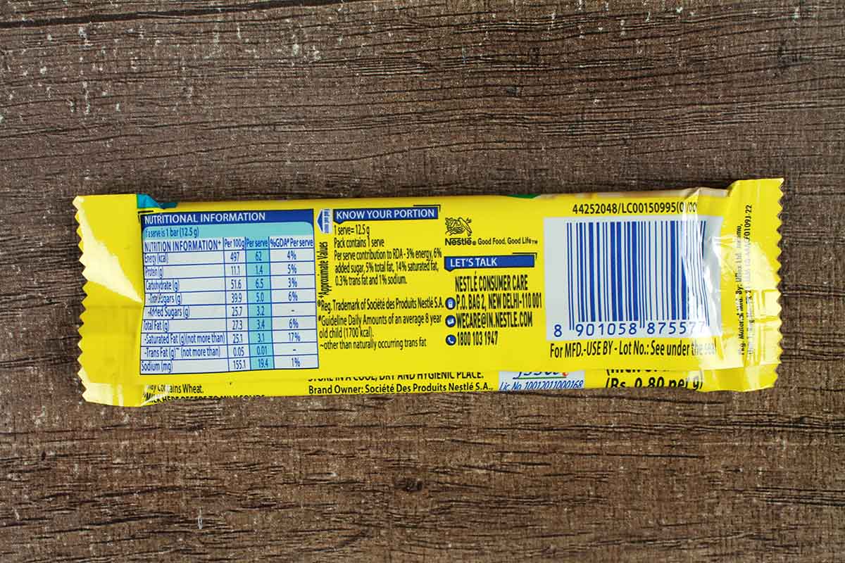 Nestle Milky Bar Chocolate 12.5 Gm