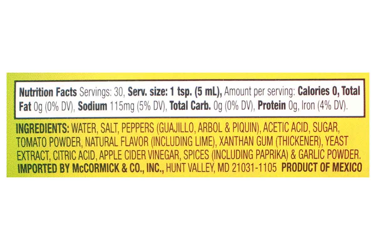 Cholula Hot Sauce Chili Lime Sauce 150 Ml