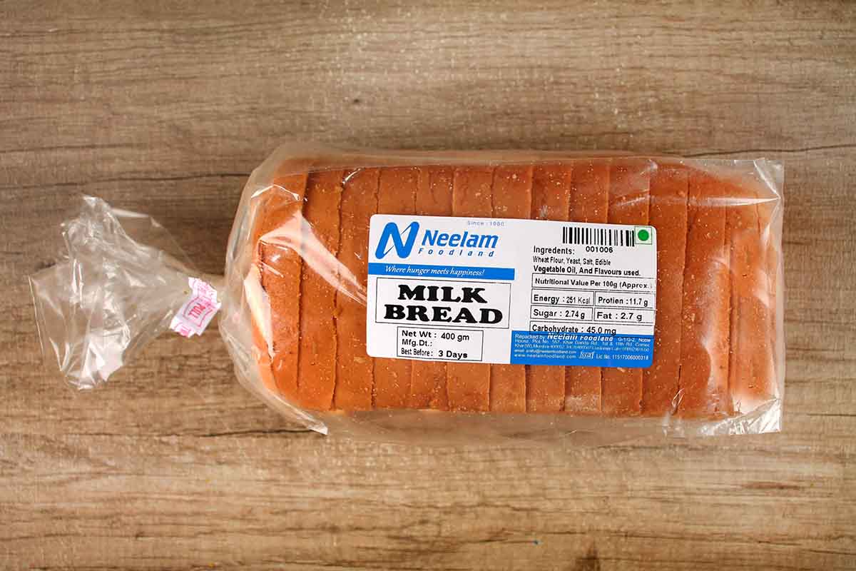 Milk Bread 300 Gm