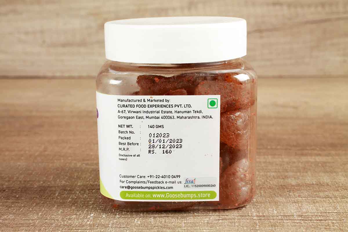 Goosebumps Masala Amla 140 Gm