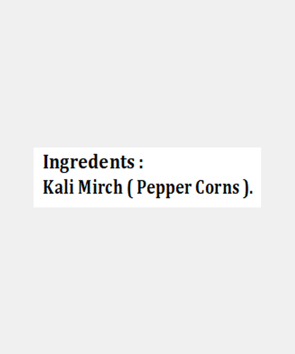 Whole Black Pepper/Kalimiri 100 Gm