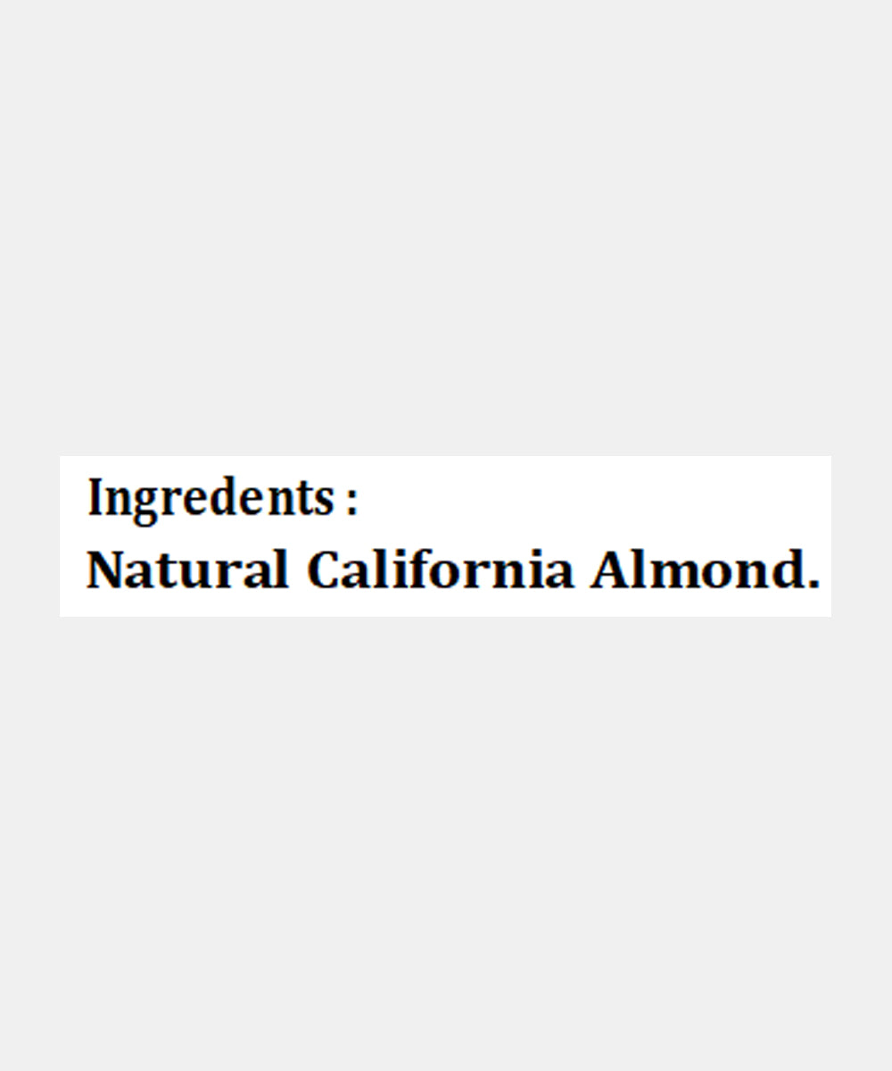 Natural California Almond Slice 100 Gm