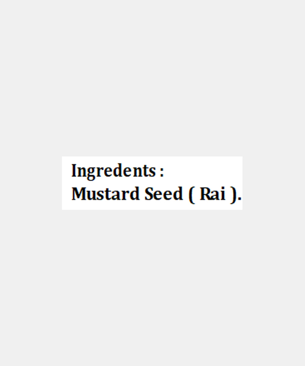 Whole Mustard Seeds/Rai/Sarson 100 Gm