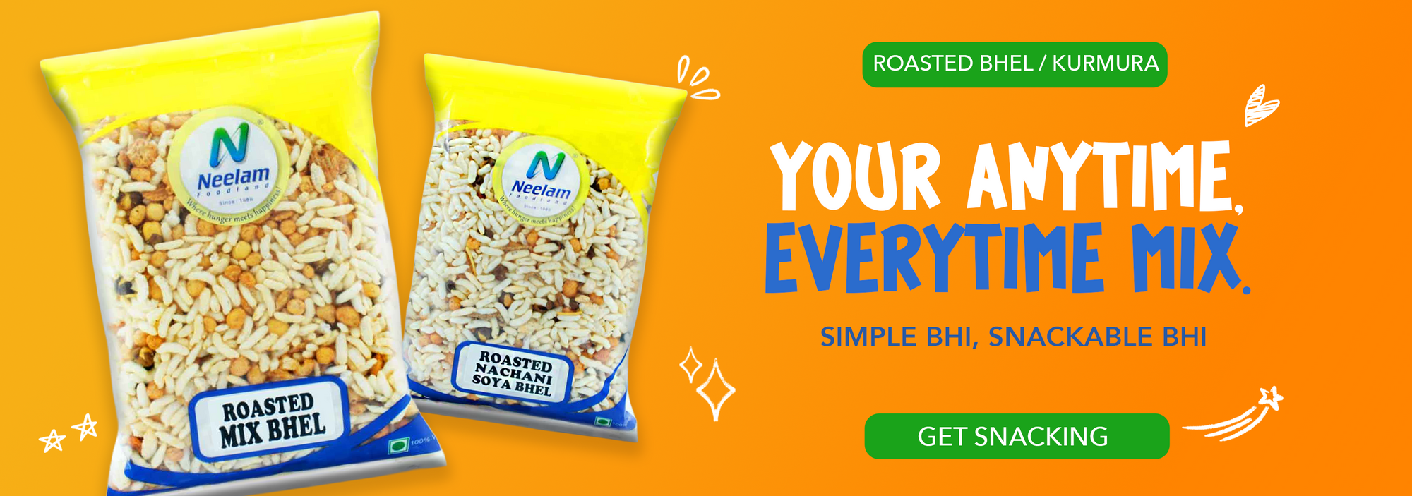 Roasted Bhel / Kurmura