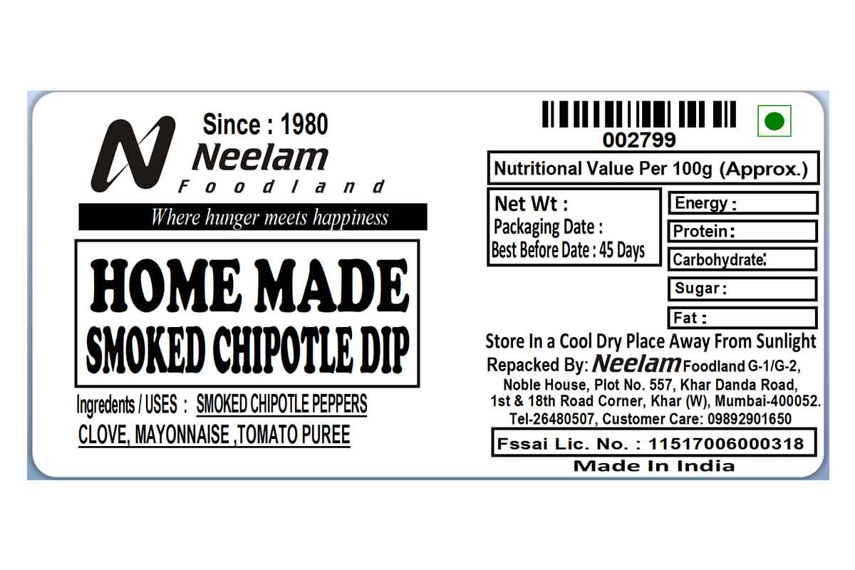 Smoked Chipotle Dip 200 Gm