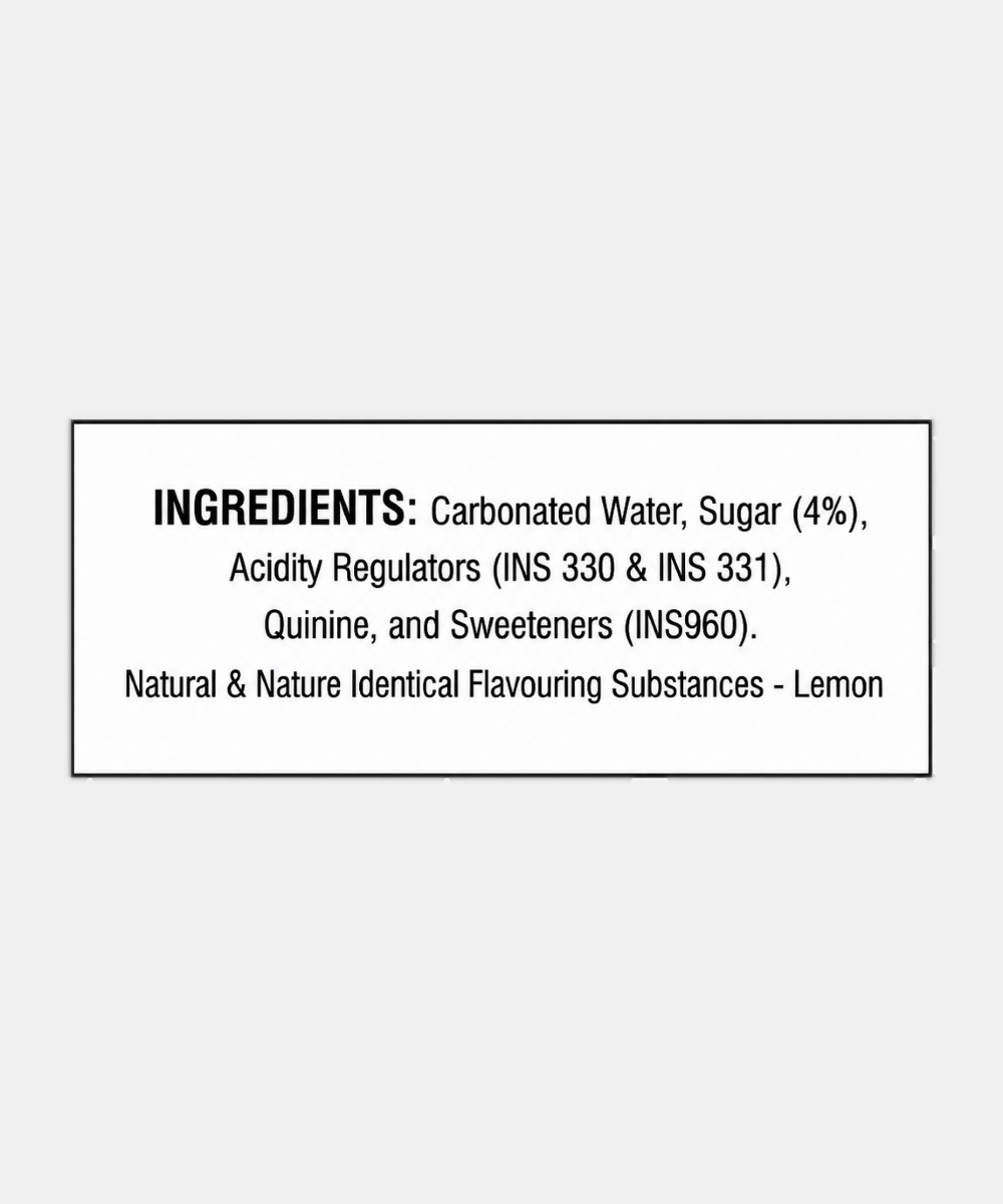 Jim Bean Tonic Water ( Low Calorie ) Carbonated Water 250 Gm
