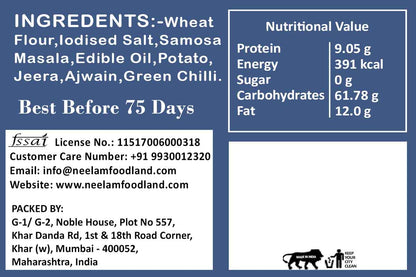 Whole Wheat Samosa Khakhra 250 Gm