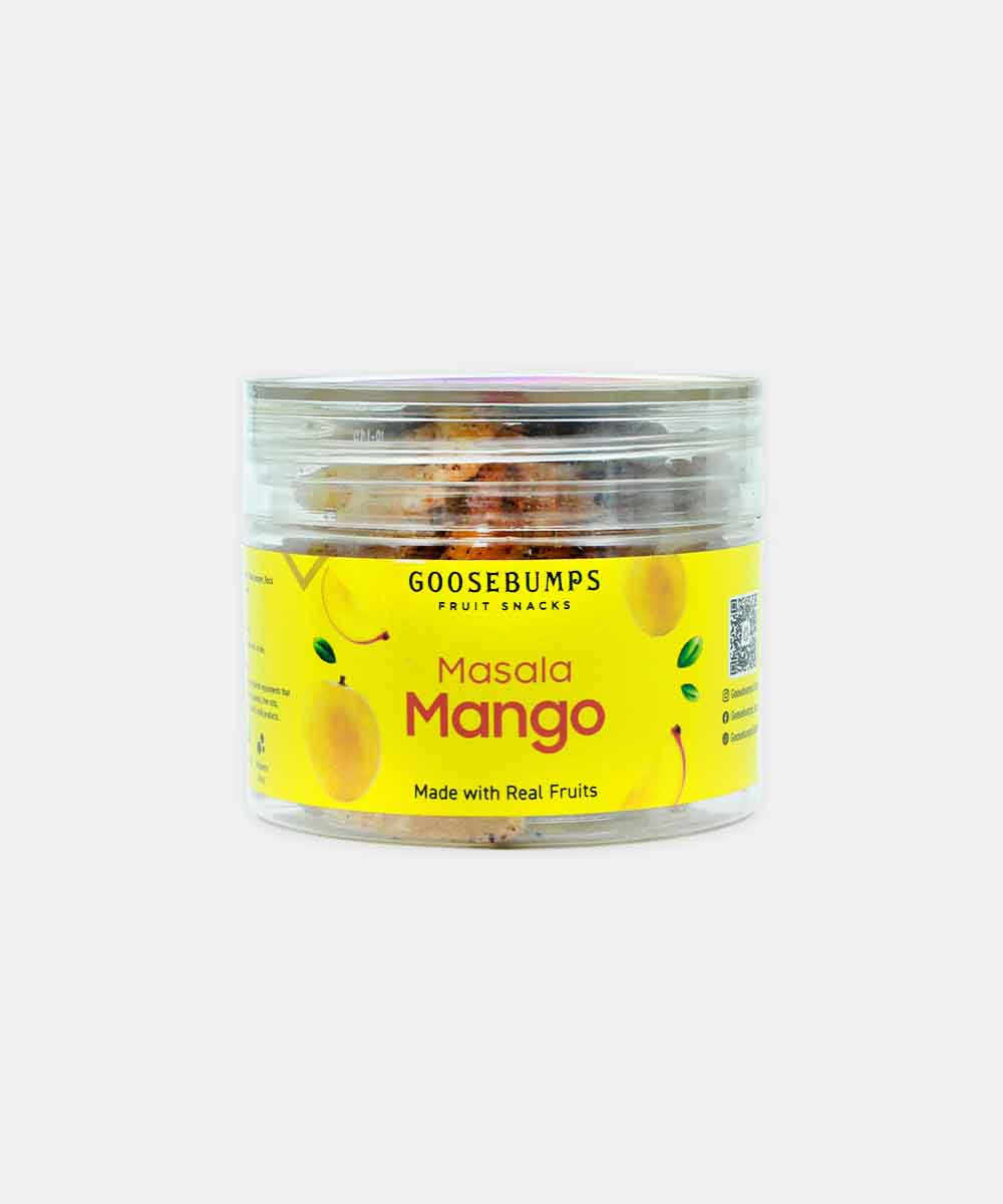 Goosebumps Fruit Snacks Masala Mango 140 Gm
