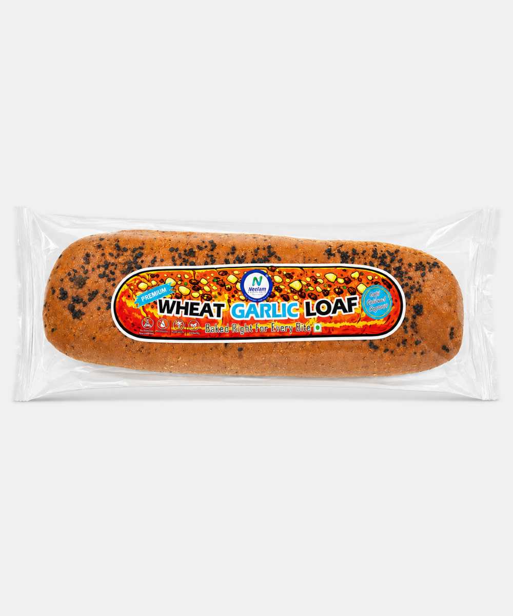 Whole Wheat Garlic Loaf 250 Gm
