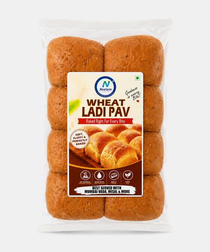 Whole Wheat Ladi Pav 200 Gm