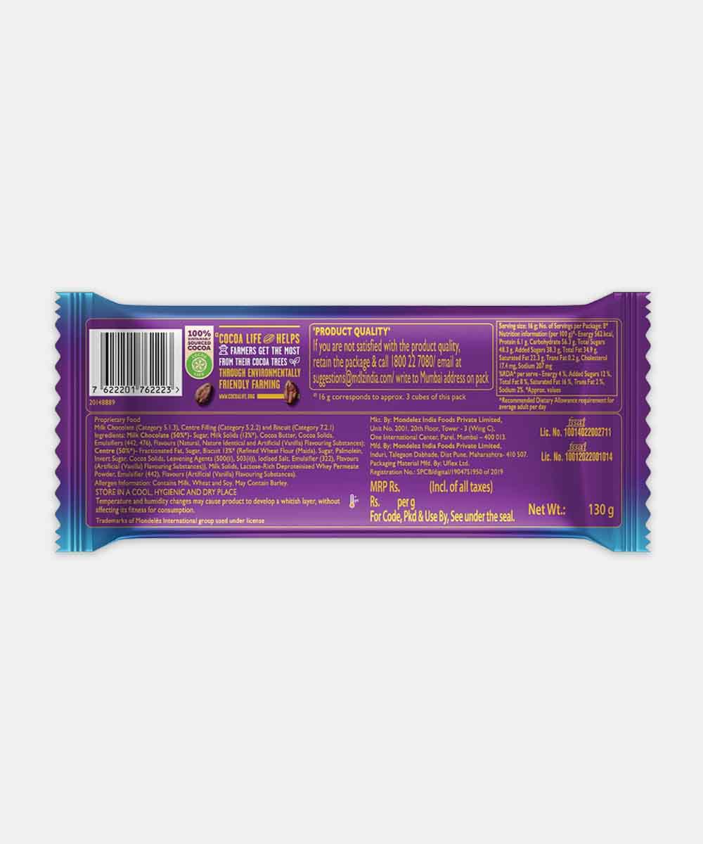 Cadbury Dairy Milk Silk Oreo Chocolate 130 Gm