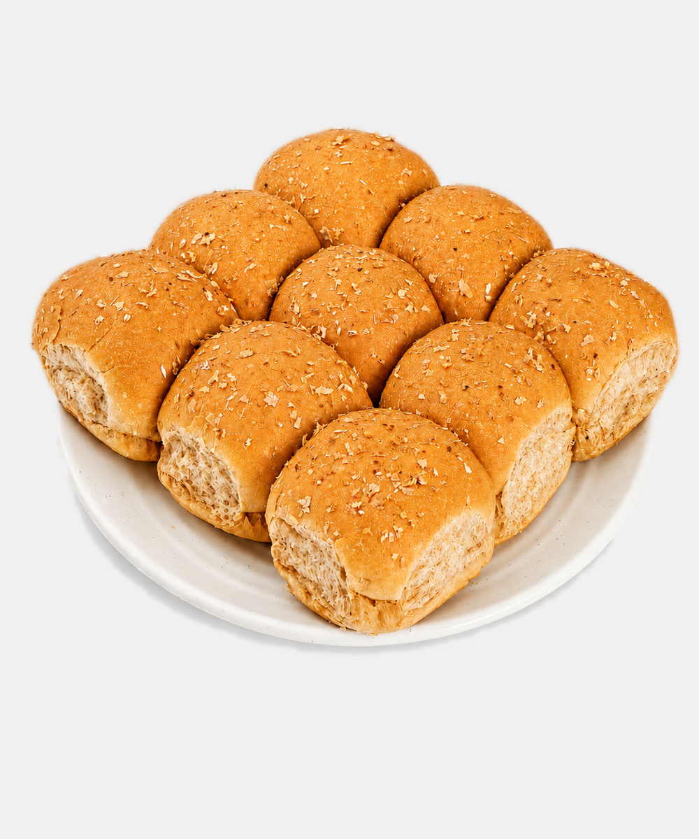 Wheat Mini Bun 9 Pc