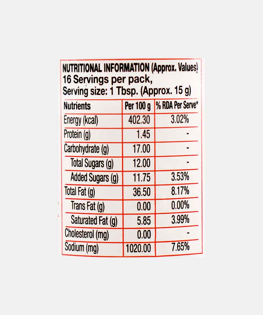 Veeba Burger Mayonnaise 250 Gm