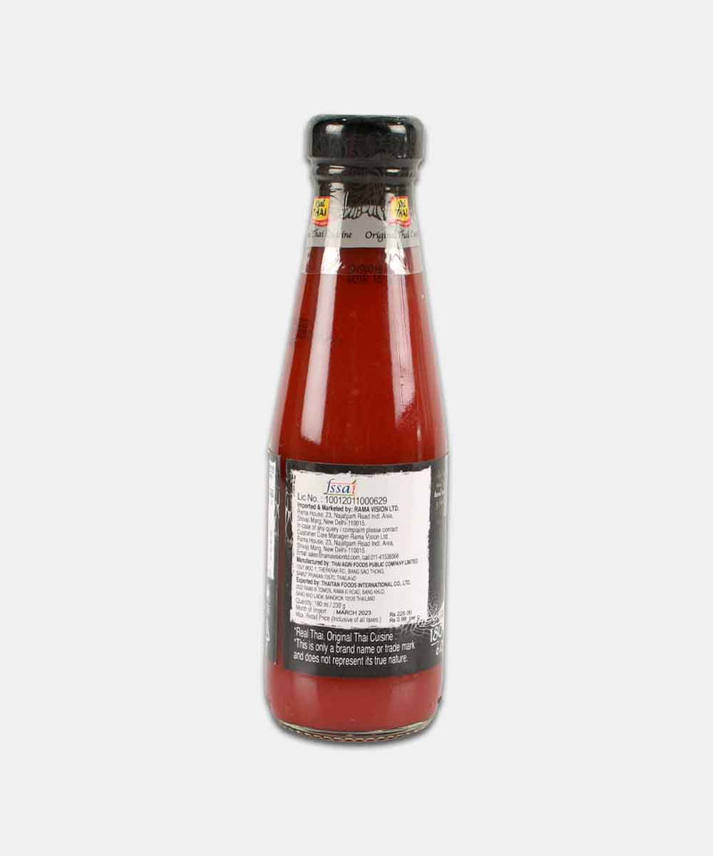 real thai sriracha chilli sauce 180 ml