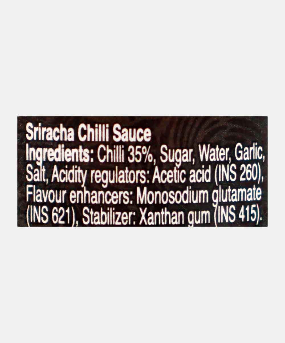 Real Thai Sriracha Chilli Sauce 180 Ml