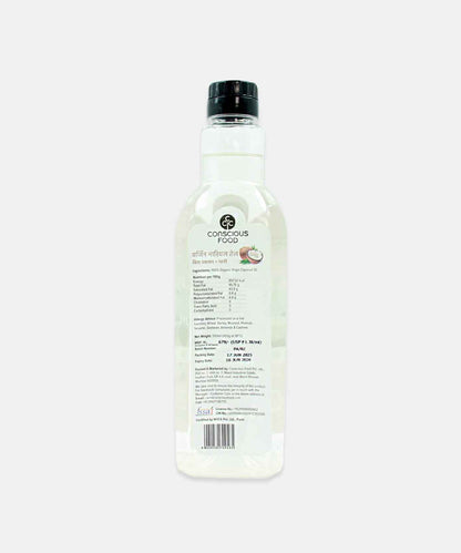 Conscious Food Virgin Coconut Oil 500 Ml