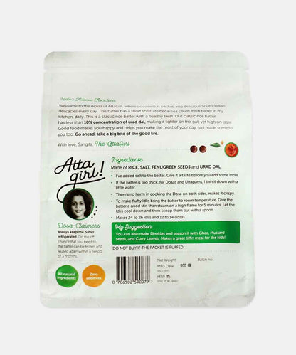 Attagirl Idli & Dosa Batter 900 Gm