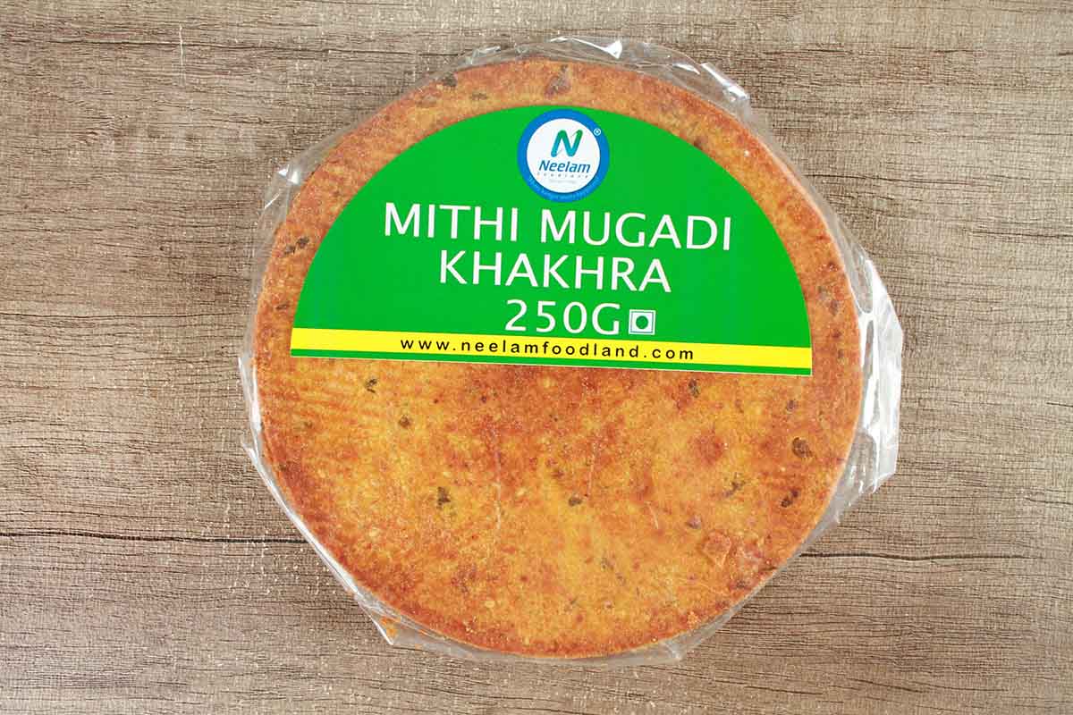Whole Wheat Mithi Mugdi Khakhra 250 Gm