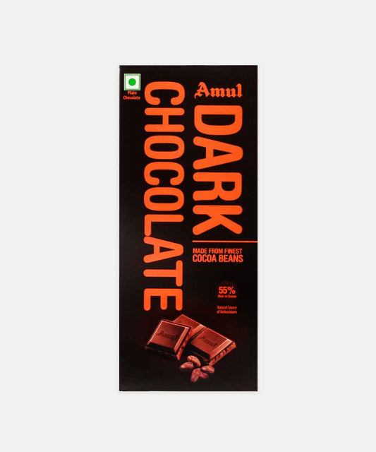 Amul 55% Dark Chocolate 125 Gm