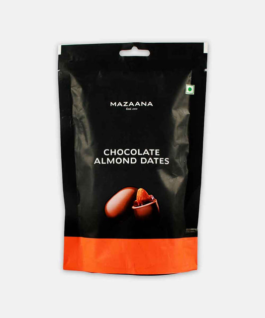 Mazaana Chocolate Almond Dates Candy 100 Gm