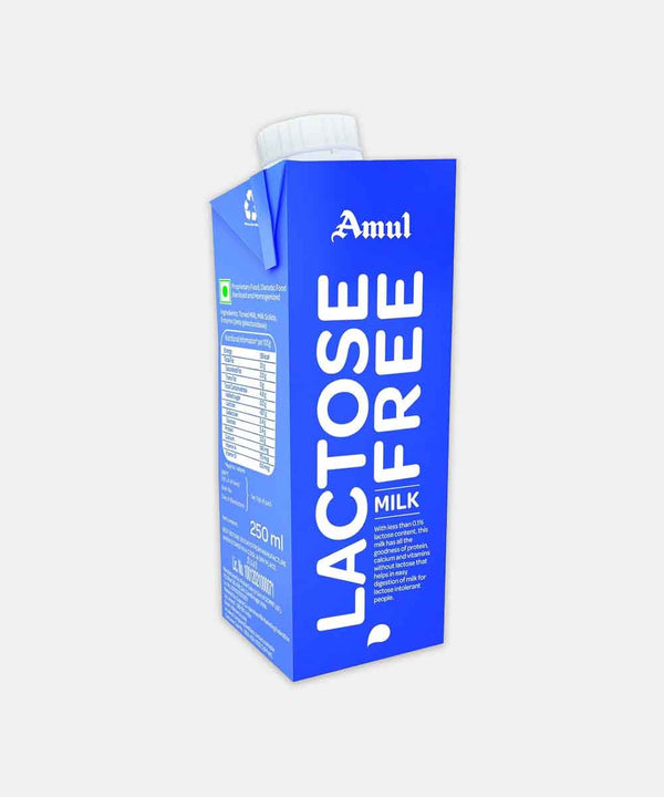 AMUL LACTOSE FREE MILK 250 ML