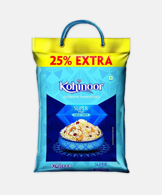 Kohinoor Super V Basmati Rice 6.25 Kg