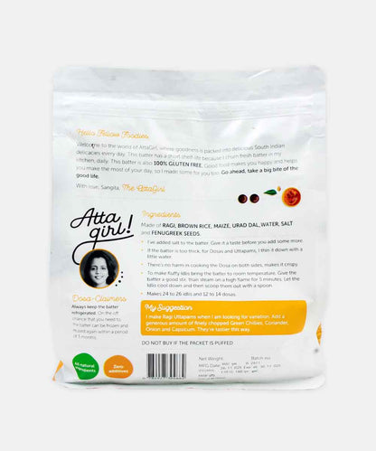 Attagirl Ragi Batter 900 Gm