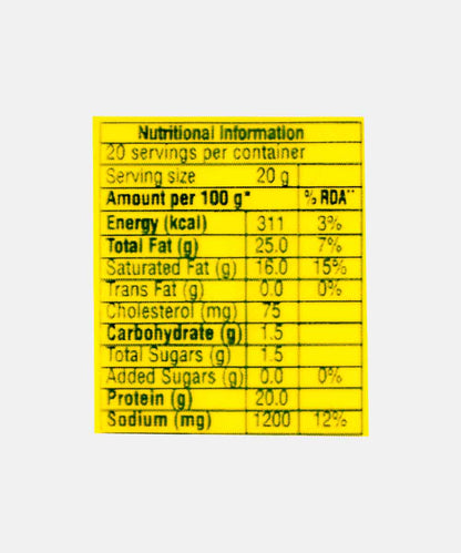 Amul Cheese Slice 20 Pc 400 Gm