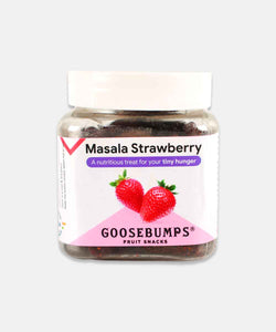 GOOSEBUMPS FRUIT SNACKS MASALA STRAWBERRY 135