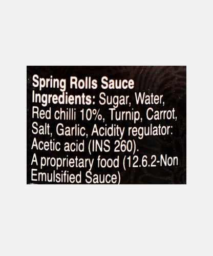 Real Thai Spring Rolls Sauce 200 Ml