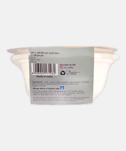 Rro Cream Cheese Plain 200 Gm