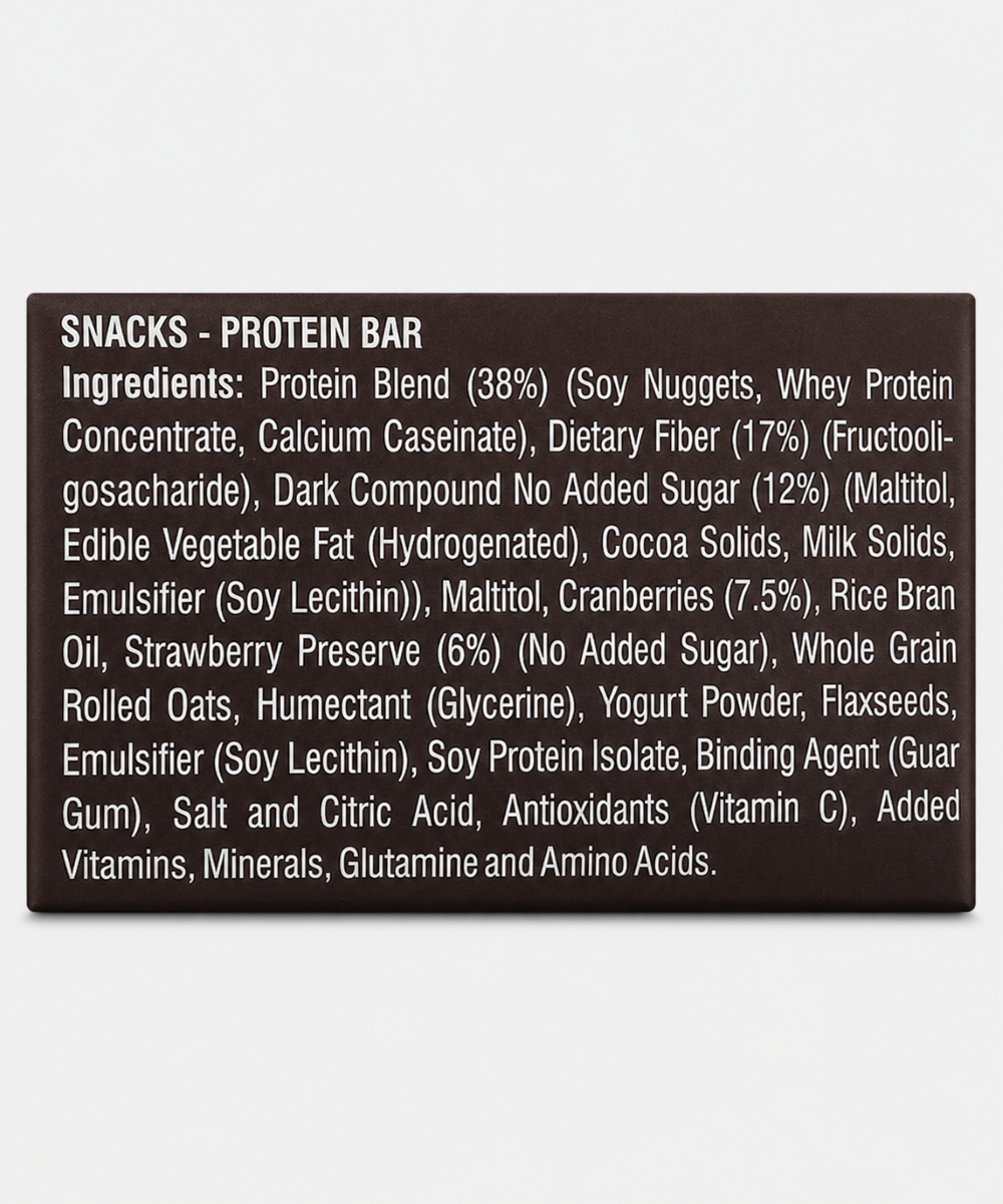 Rite Bite Max Protein Choco Berry Bar 100 Gm