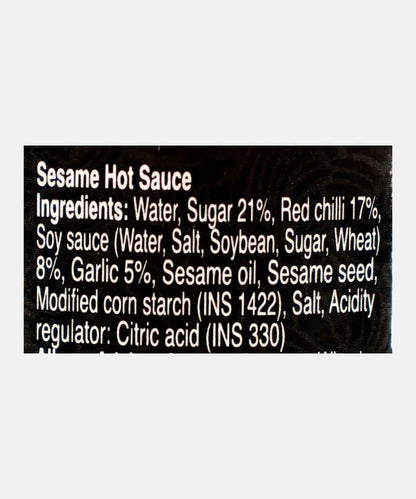 Real Thai Sesame Hot Sauce 200 Ml