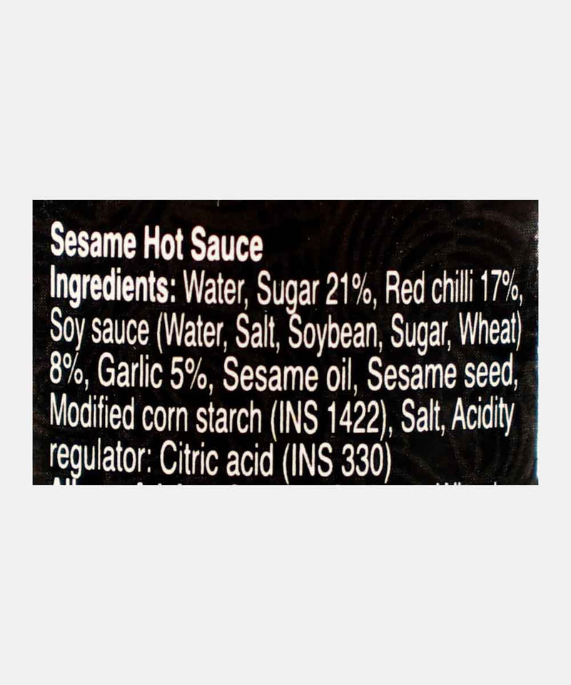 REAL THAI SESAME HOT SAUCE 200