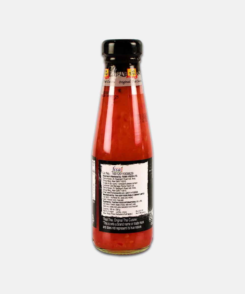 Real Thai Sweet Chilli Sauce 180 Ml