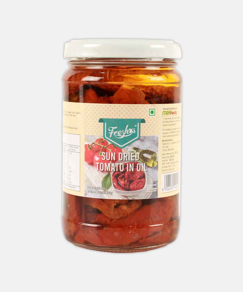 Freshes Sundried Tomatoes In Sunflower Oil 285 Gm