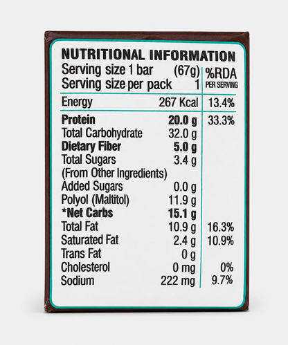 Rite Bite Max Protein Active Choco Slim Bar 67 Gm