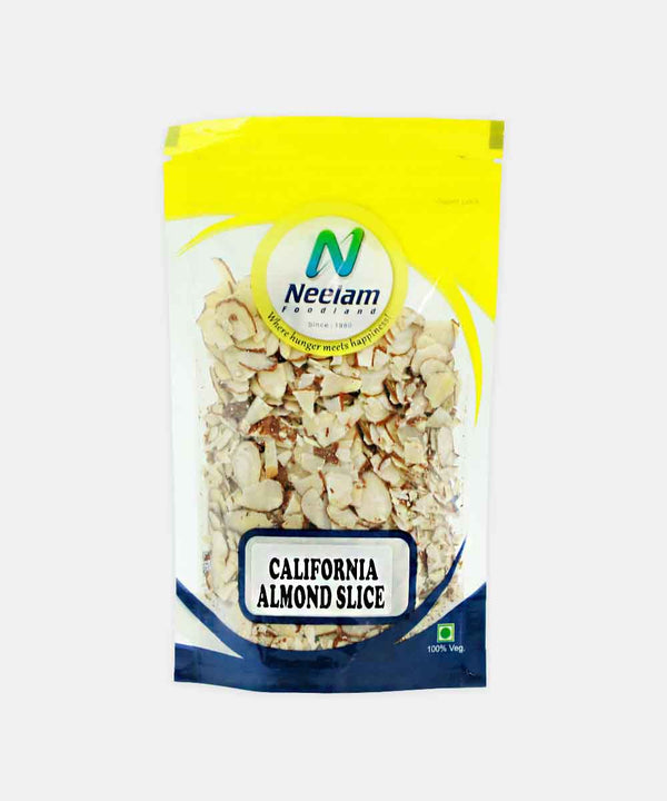 NATURAL CALIFORNIA ALMONDS SLICE 100