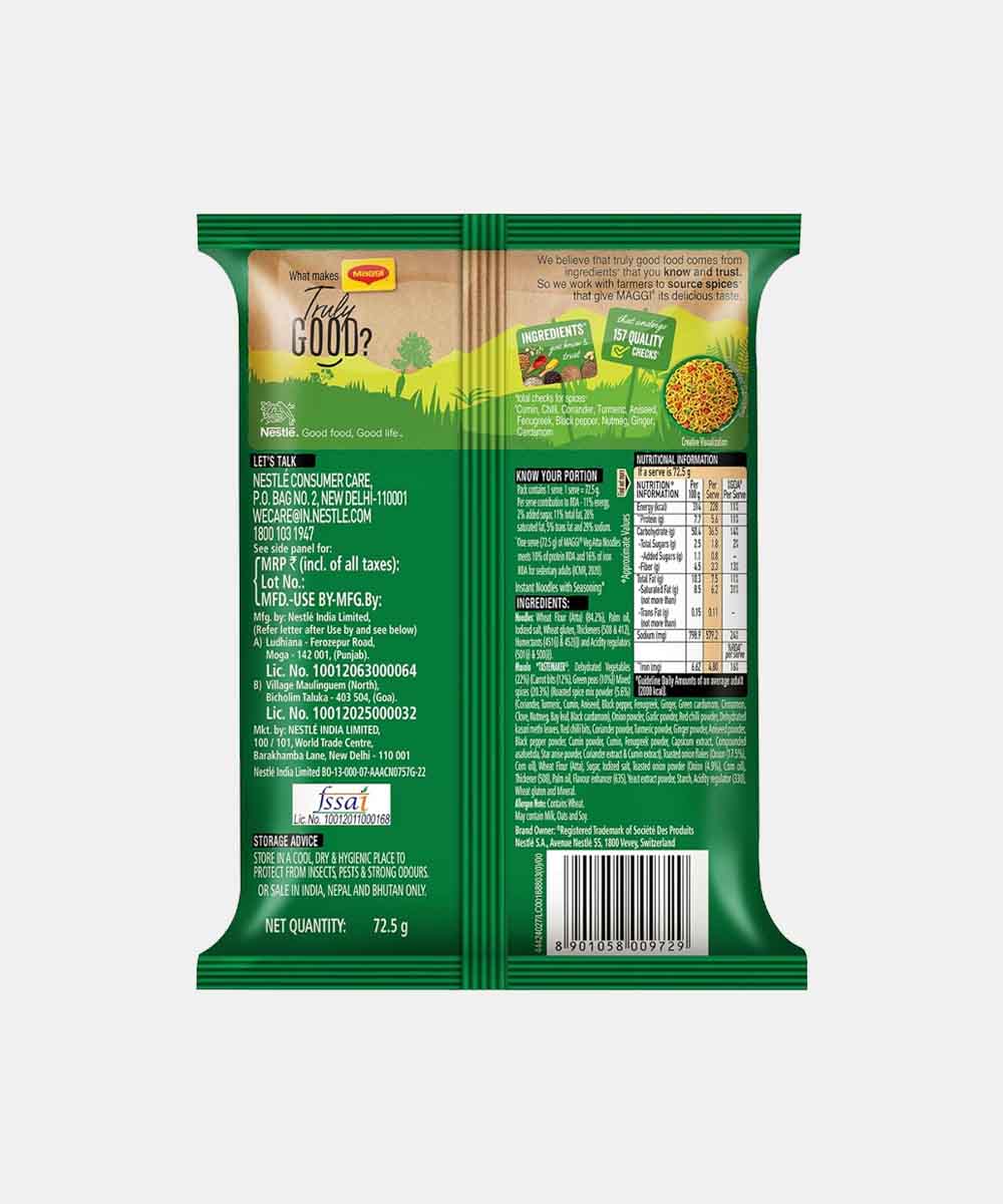 Maggi Veg Atta Masala Noodles 72.5 Gm