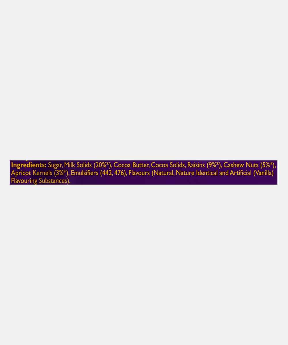 Cadbury Dairy Milk Silk Fruit & Nut Chocolate 137 Gm