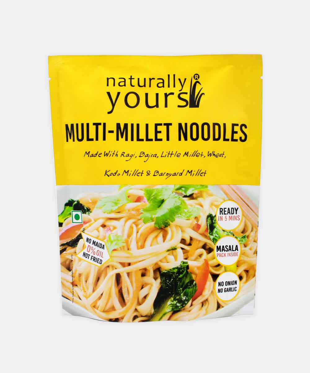 Naturally Yours Multi Millet Noodles 180 Gm
