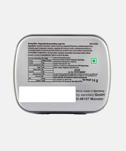 Impact Mint Strong Mint Suger Free 14 Gm