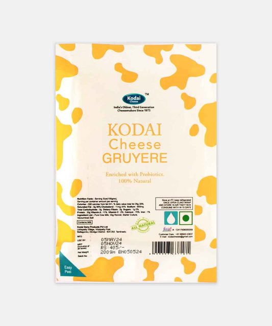 Kodai Gruyere Cheese 200 Gm