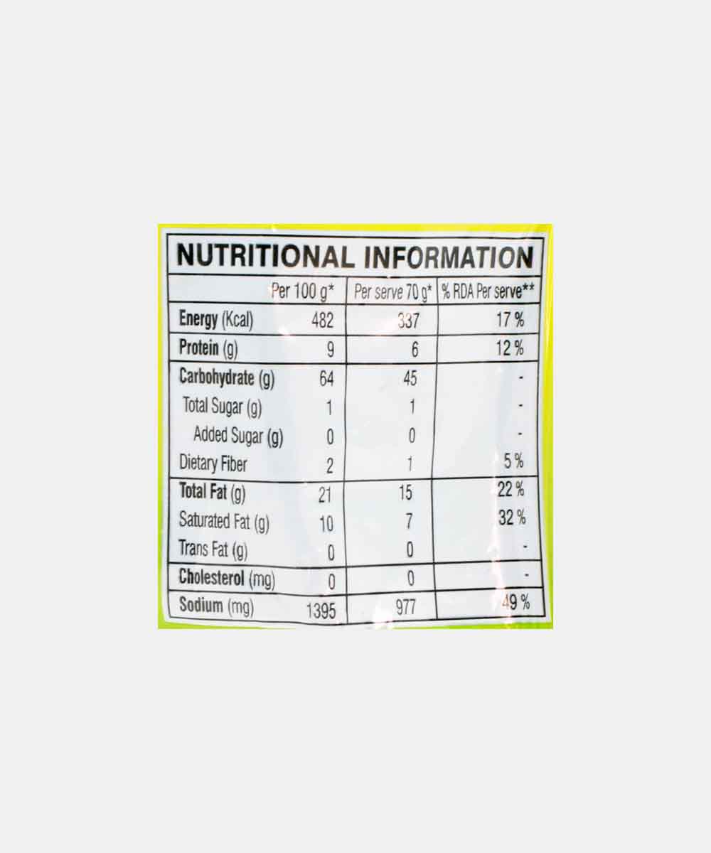 Wai Wai Veg Masala Noodles 70 Gm