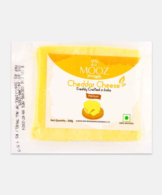 Mooz Cheddar Cheese 200 Gm