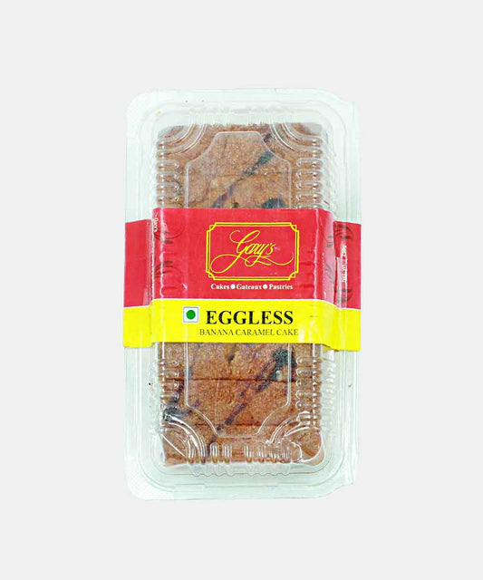 Garys Eggless Banana Caramel Cakes 250 Gm