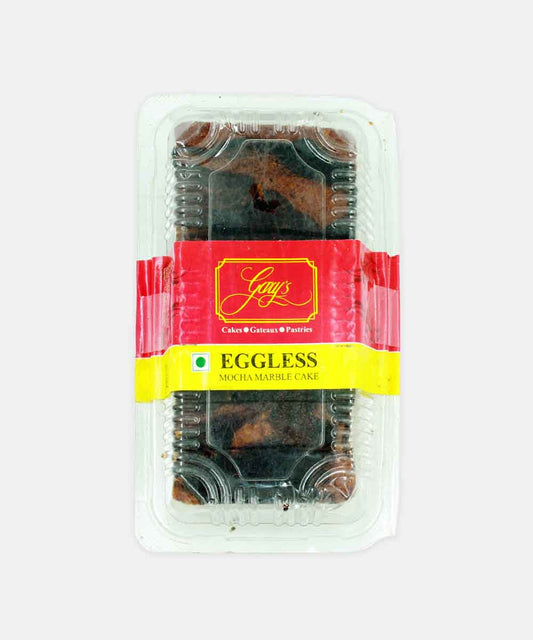 Garys Eggless Mocha Marble Cakes 250 Gm