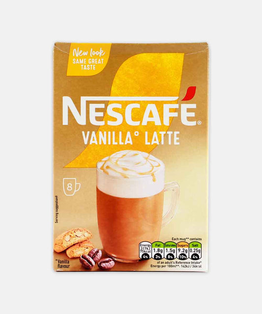 Nescafe Vanilla Latte Coffee 148 Gm