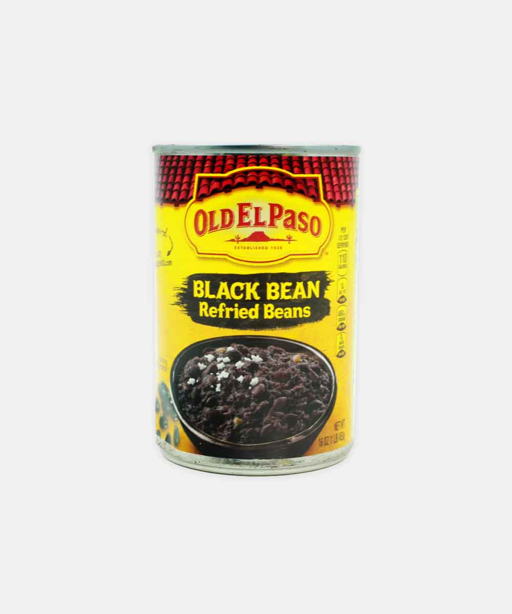 Old Elpaso Black Refried Beans 453G